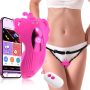 Flying Butterfly Panties Wearable App-Controlled Discreet Vibrator for Women on the Go: Non-Intrusive Clitoral Stimulation