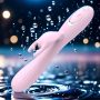 Deer-Head Vibrator Dual-Vibration Adult Toy for Women Electric Masturbator Insertable Rechargeable Massage Wand
