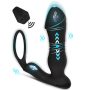 Pleasure Rear 3rd Generation Telescopic Remote-Controlled Anal Plug with Prostate Massager and Ejaculation Control Ring Vibrator - Adult Toy