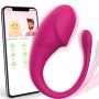 APP-Controlled Wireless Vibrating Egg: Invisible, Silent, Wearable Female G-Spot Masturbator with Remote Vibration Training for Adult Use