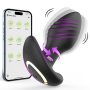 Wireless Remote-Controlled Spade-Shaped Swiveling Anal Plug Massager for Men and Women - Rear Vibrating Masturbator - Adult Toy